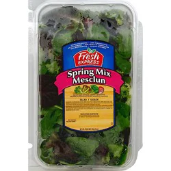 Fresh Express Salad Greens Spring Mix Mesclun - 10 Oz