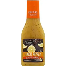 Signature Select Marinade Lemon Pepper - 12 Fl. Oz.