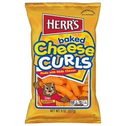 Herrs Cheese Curls Baked - 8.5 Oz
