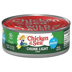 Chicken Of The Sea Chunk Light Tuna In Water - 5 Oz