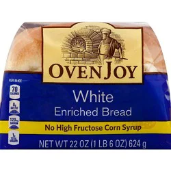 Oven Joy Bread Enriched White - 22 Oz