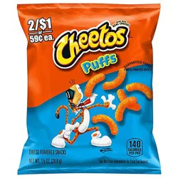 Cheetos Snacks Cheese Flavored Puffs - 0.875 Oz