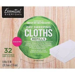 Signature Select Dust Ease Refills Cloth - 32 Count