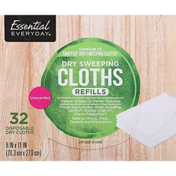 Signature Select Dust Ease Refills Cloth - 32 Count