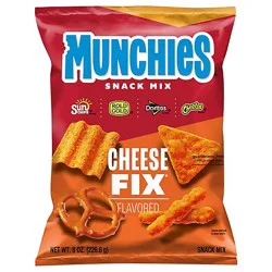 Munchies Snack Mix Cheese Fix Flavored - 8 Oz