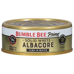 Bumble Bee Prime Fillet Tuna Albacore Solid White In Water - 5 Oz