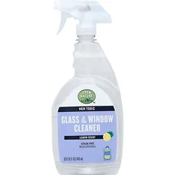 Open Nature Cleaner Glass & Window Non Toxic Lemon Scent - 32 Fl. Oz.