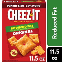 Cheez-It Baked Snack Cheese Crackers Reduced Fat Original Made With 100% Real Cheese - 11.5 Oz