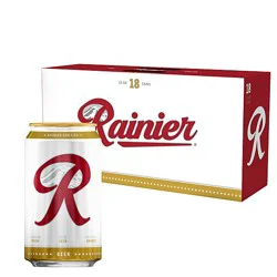 Rainier Beer In Cans - 18-12 Oz