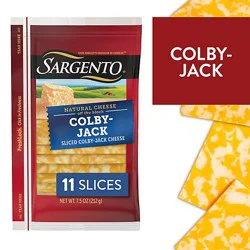Sargento Sliced Colby-Jack Natural Cheese - 11 Count