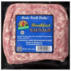 New York Style Sausage Company Pork Sausage Rolls Breakfast - 16 Oz