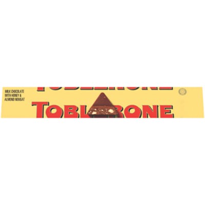 slide 1 of 12, Toblerone Milk Chocolate Bar With Honey And Almond Nougat - 3.5 Oz, 3.52 oz