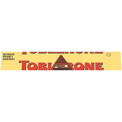 Toblerone Milk Chocolate Bar With Honey And Almond Nougat - 3.5 Oz
