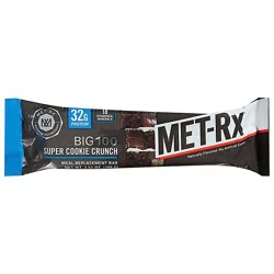Met-Rx Big 100 Meal Replacement Bar Super Cookie Crunch - 3.52 Oz