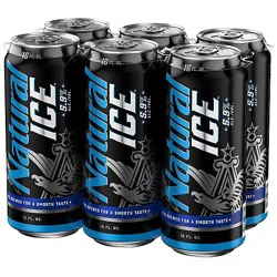 Natural Ice Beer Can - 16 Fl. Oz.