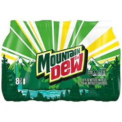 Mtn Dew Soda Original - 8-12 Fl. Oz.