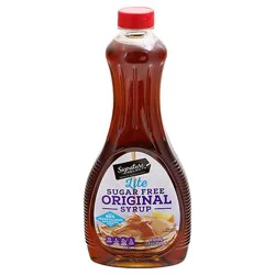Signature Select Original Sugar Free Syrup - 24 Fl. Oz.