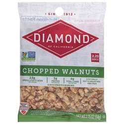 Diamond Of California Walnuts Chopped - 2.25 Oz
