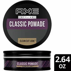 Axe Styling Pomade Signature Classic Clean Cut Look - 2.64 Oz