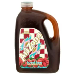 Arizona Iced Tea Sun Brewed Style With Raspberry Flavor - 128 Fl. Oz.