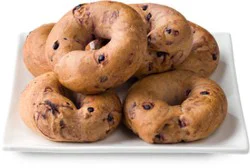 Bakery Blueberry Bagels - 6 Count