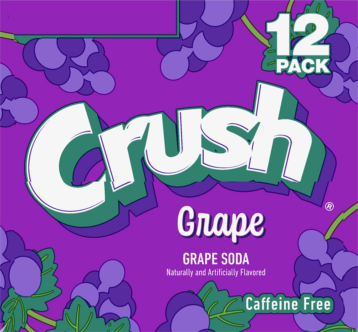 slide 11 of 11, Crush Grape Soda In Cans - 12-12 Fl. Oz., 12 ct; 12 fl oz