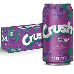 Crush Grape Soda In Cans - 12-12 Fl. Oz.