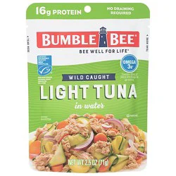 Bumble Bee Tuna Light In Water - 2.5 Oz