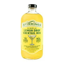 Stirrings Cocktail Mix Simple Lemon Drop - 750 Ml