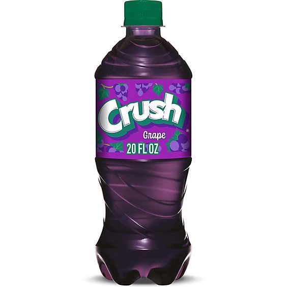 slide 1 of 1, Crush Grape Soda Bottle - 20 Fl. Oz., 20 fl oz