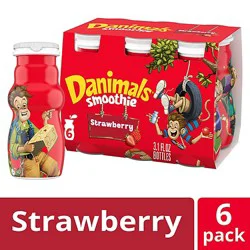 Danimals Strawberry Explosion Smoothies - 6-3.1 Fl. Oz