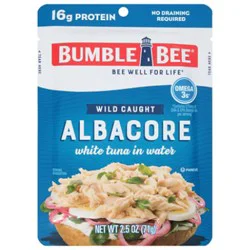 Bumble Bee Tuna Albacore Premium In Water - 2.5 Oz