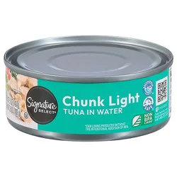 Signature Select Tuna Chunk Light In Water - 5 Oz