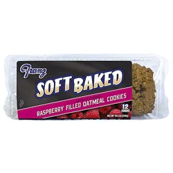 Franz Cookies Oatmeal Raspberry Filled - 10 Oz