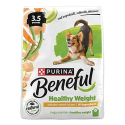 Purina Beneful Healthy Weight Chicken Dry Dog Food - 3.5 Lbs