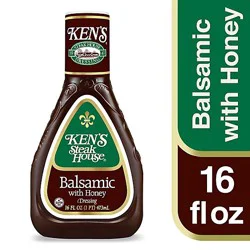 Kens Steak House Dressing Balsamic With Honey - 16 Fl. Oz.