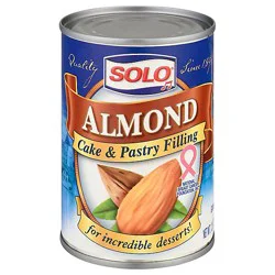 Solo Cake & Pastry Filling Almond - 12.5 Oz
