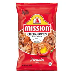Mission Chicharrones Picante Flavor - 4 Oz