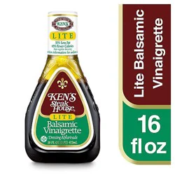 Kens Steak House Dressing Lite Balsamic Vinaigrette - 16 Fl. Oz.