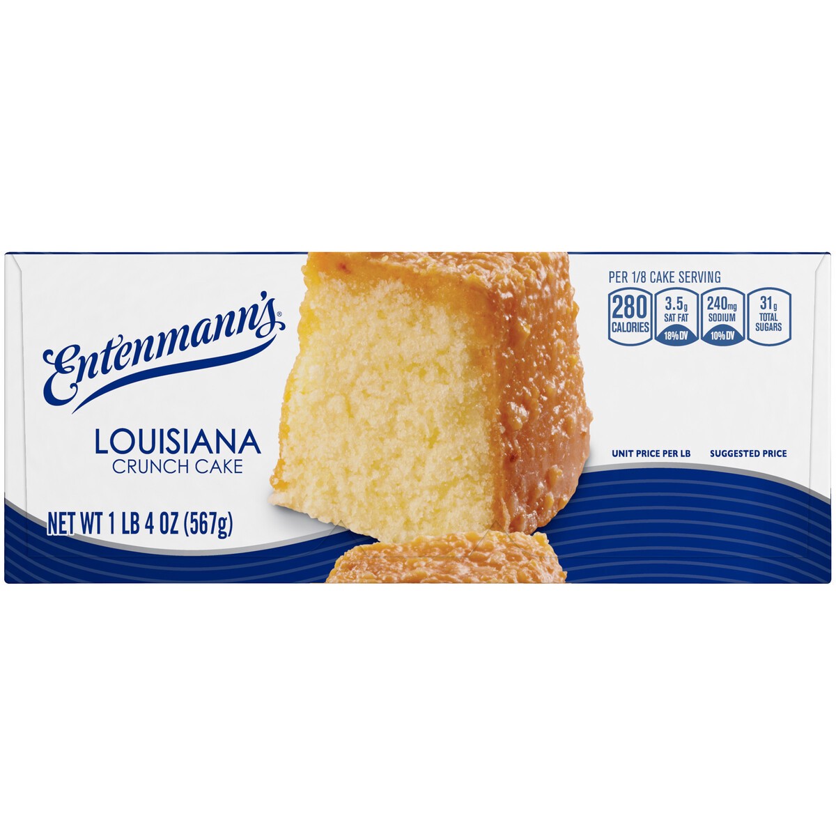 slide 7 of 11, Entenmann's Louisiana Crunch Cake - 20 Oz, 22 oz