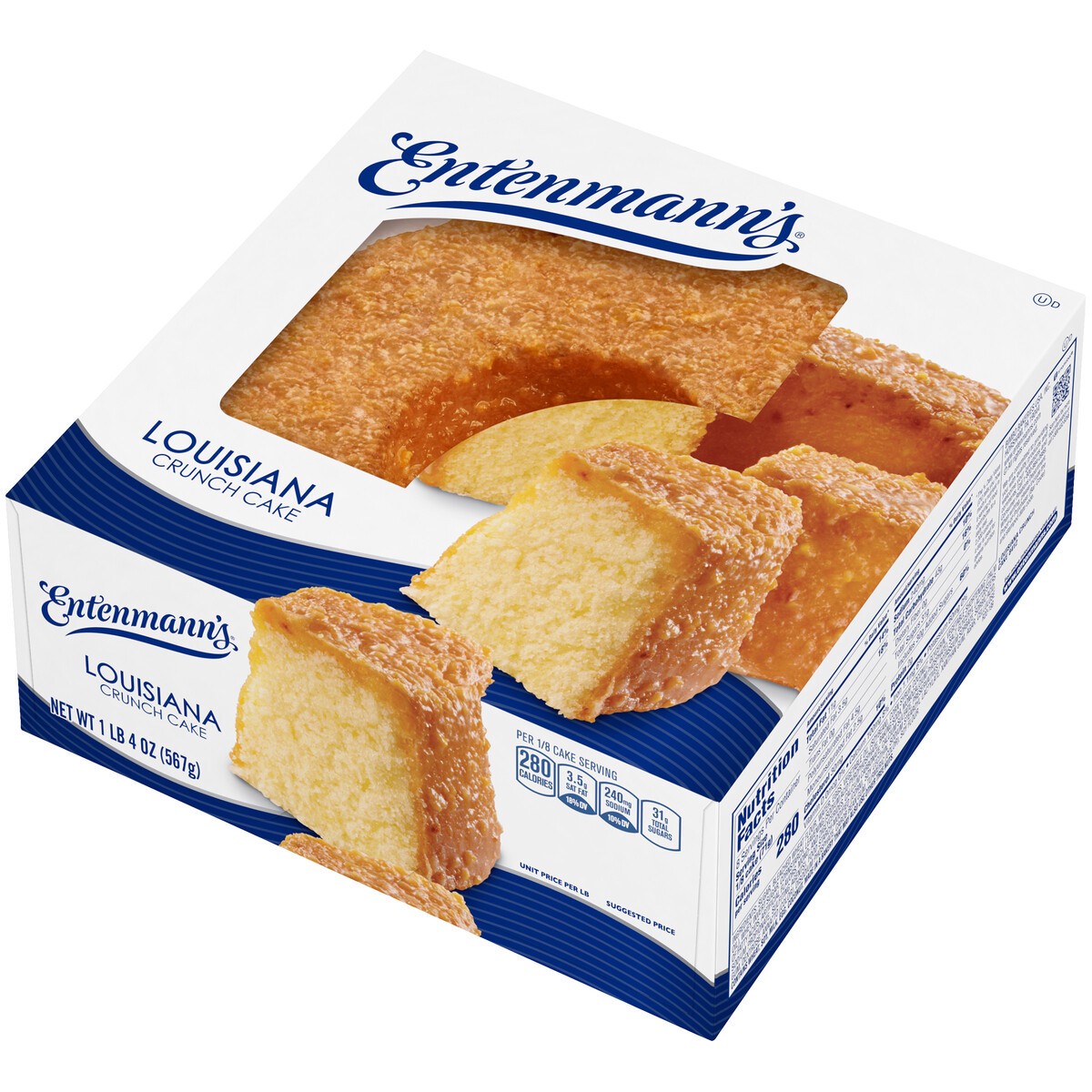 slide 3 of 11, Entenmann's Louisiana Crunch Cake - 20 Oz, 22 oz