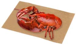 Lobster Steamed Chilled Large Fresh Service Case 1 Count - Between 1.5-2 Lbs
