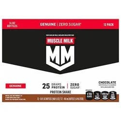 Muscle Milk Protein Shake Chocolate - 14 Fl. Oz.