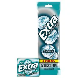Extra Polar Ice Sugar Free Chewing Gum - 3-15 Count