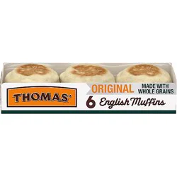 Thomas' Whole Grain English Muffins - 12 Oz