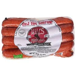 Hills Premium Meats Hot Link Sausage - 3 Lb