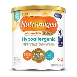 Enfamil Nutramigen Infant Formula Milk Powder Hypoallergenic With Enflora Lgg - 12.6 Oz