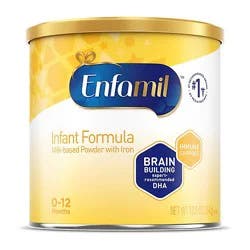Enfamil Infant Formula Milk Based Powder With Iron Can - 12.5 Oz