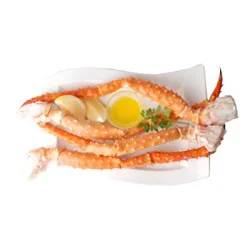 Alaskan King Crab Leg & Claw 6-9 Colossal Size Cooked Previously Frozen 1 Count - 1.25 Lb (Subject To Availability)