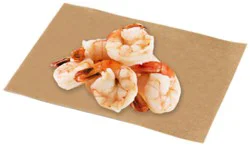 Shrimp Cooked Colossal 16-20 T-On Previously Frozen Service Case - 0.75 Lb